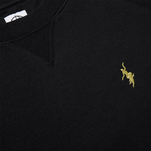 Polar No Comply Default Crewneck Sweatshirt - Black - Streetart.fr